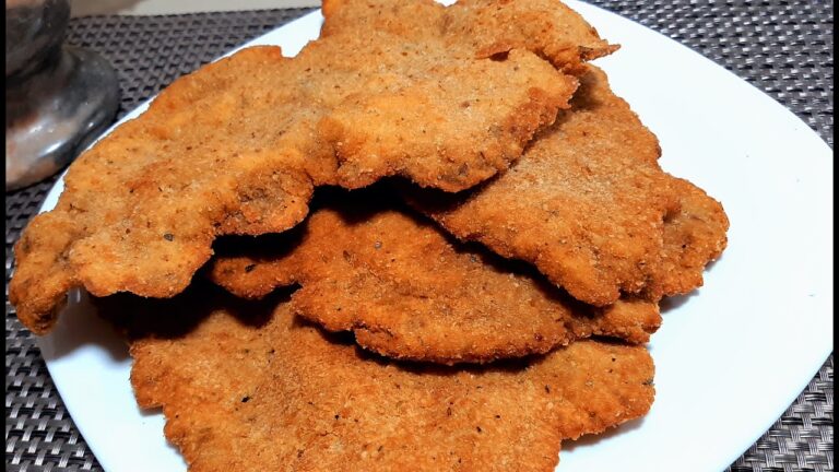 Receta de milanesas de carne